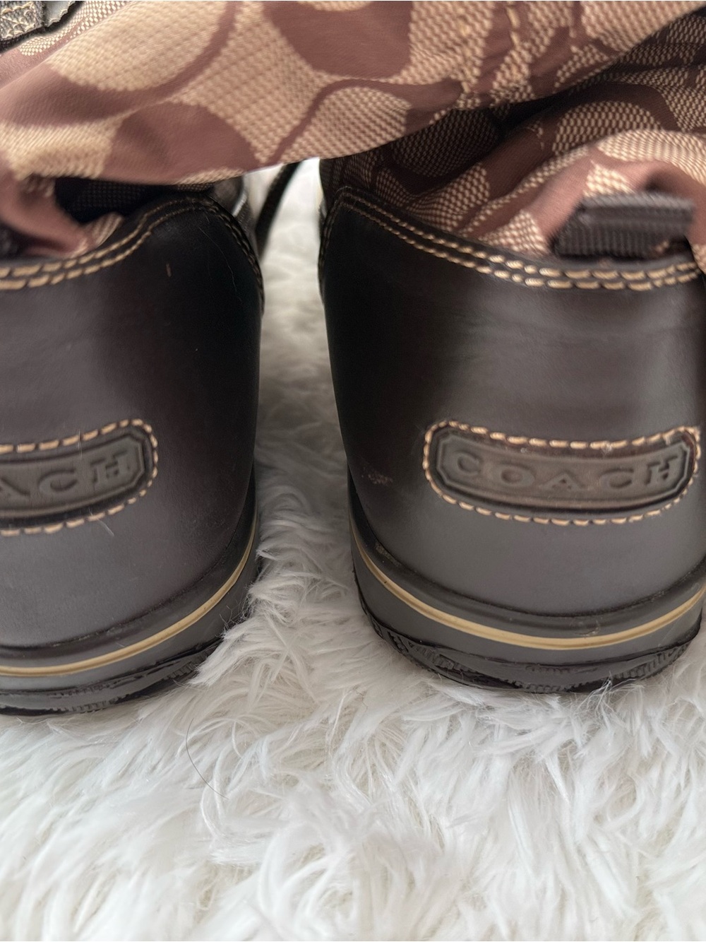 Coach Shaine Signature Winter Boots – Women’s Size 11B - Picture 5 of 8